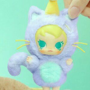 Baby Molly (PURPLE) Leave Me Alone Pocket Friends Series Pendant POPMART